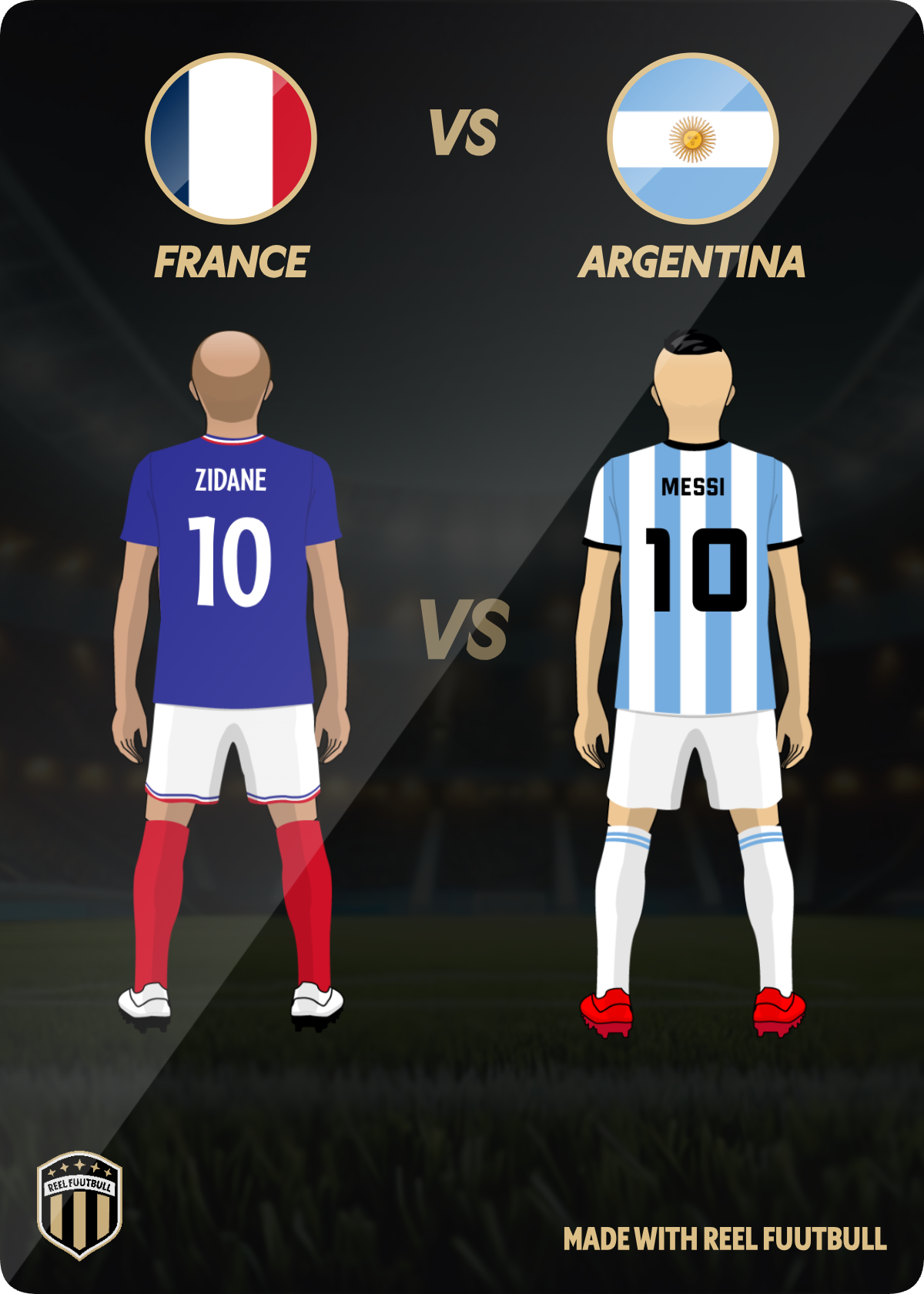 Match hype card example
