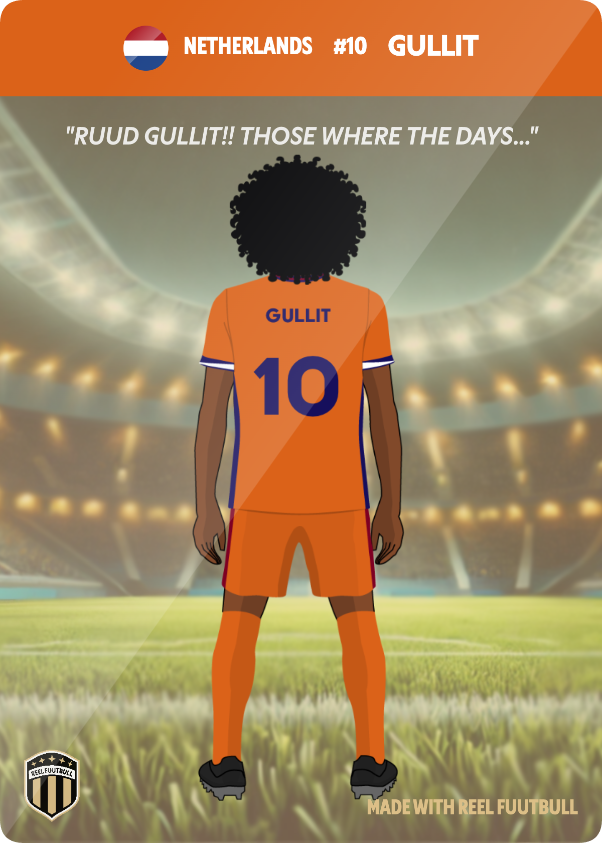 Gullit player card