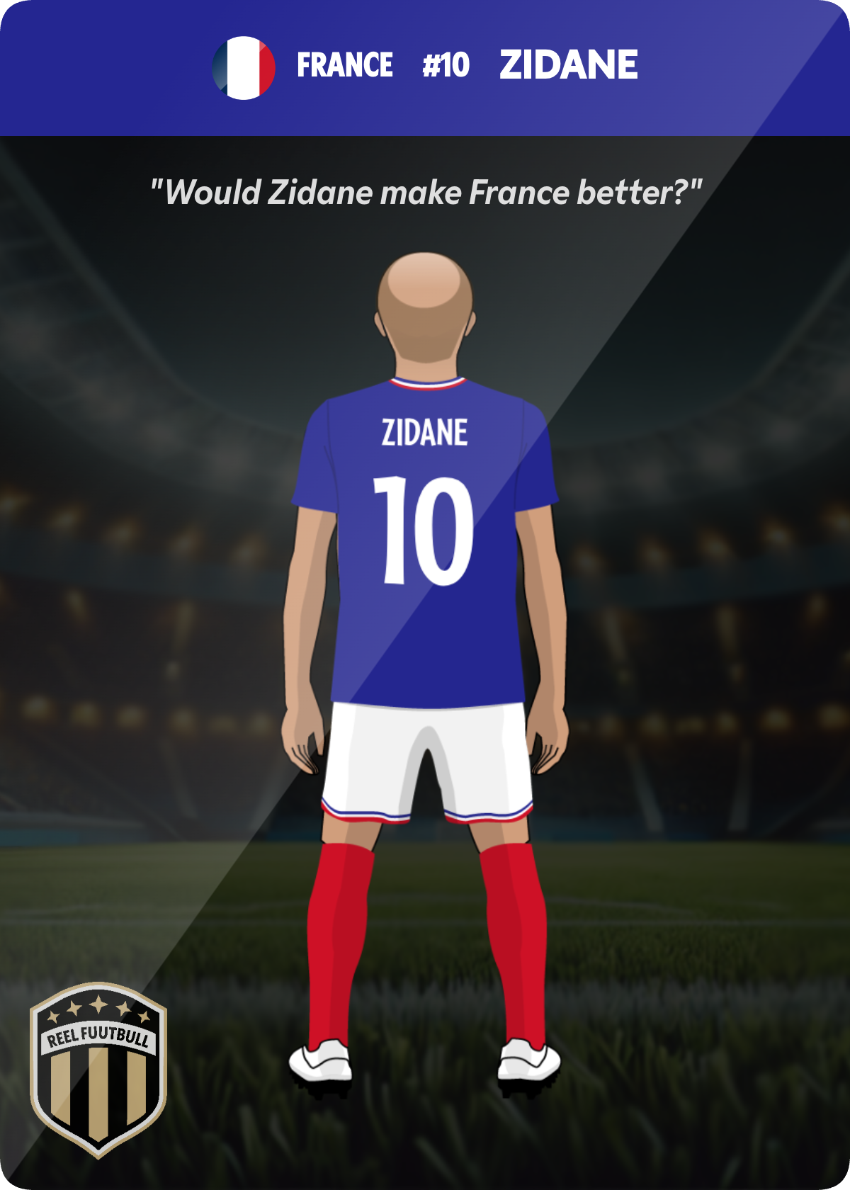 Player card example