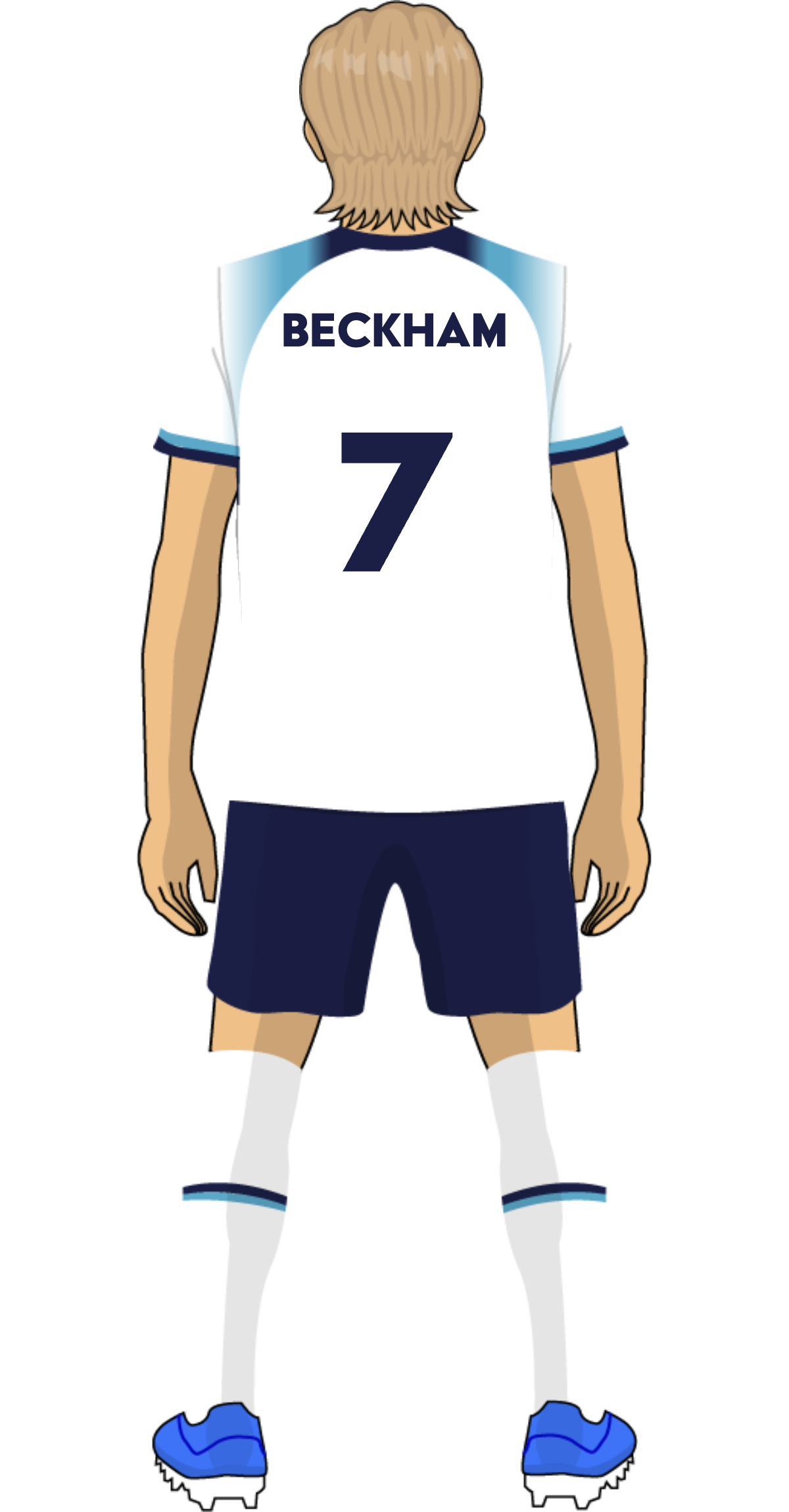 Beckham inspired player