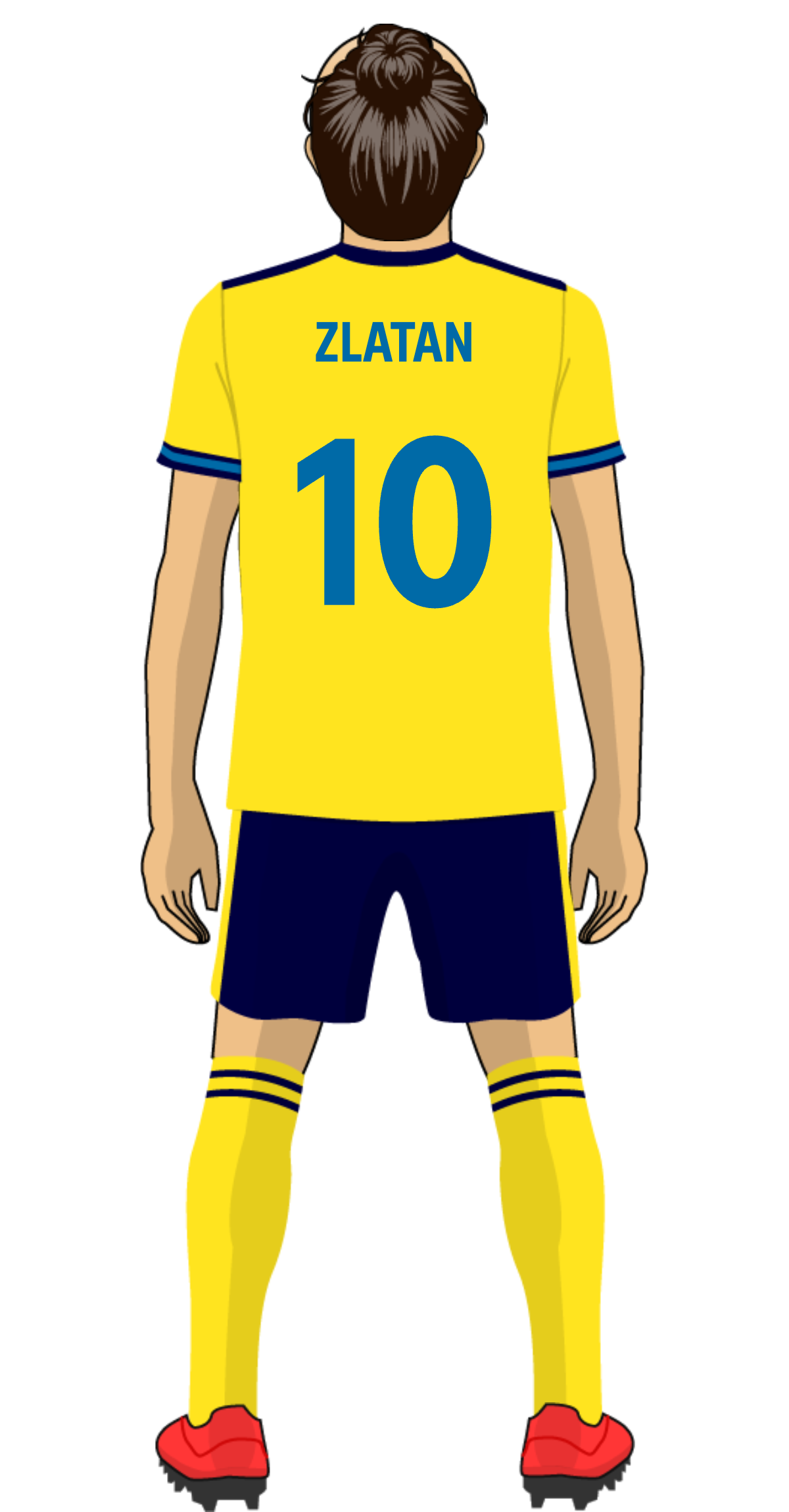 Zlatan inspired player